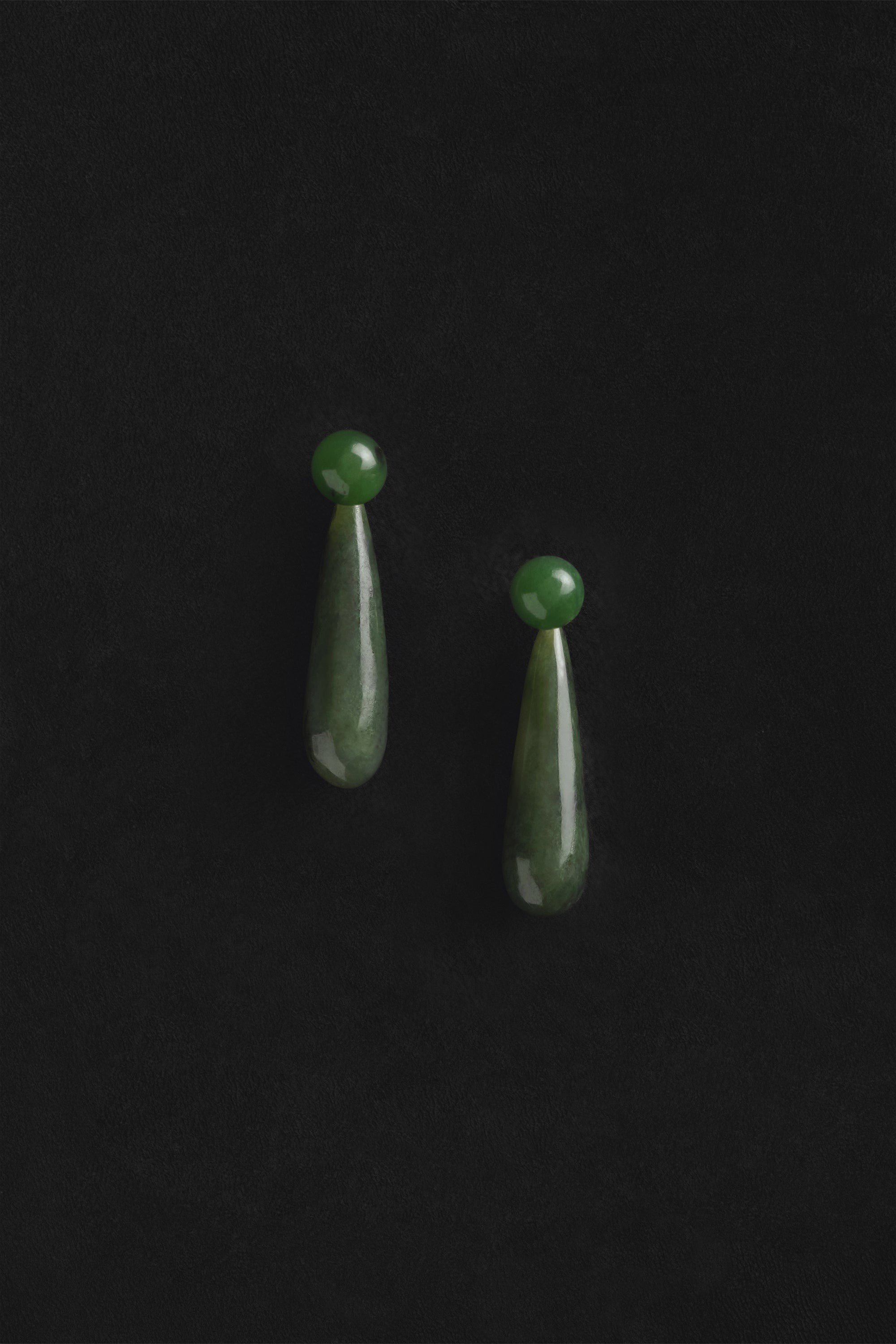 Small Angelika Earrings,Jade