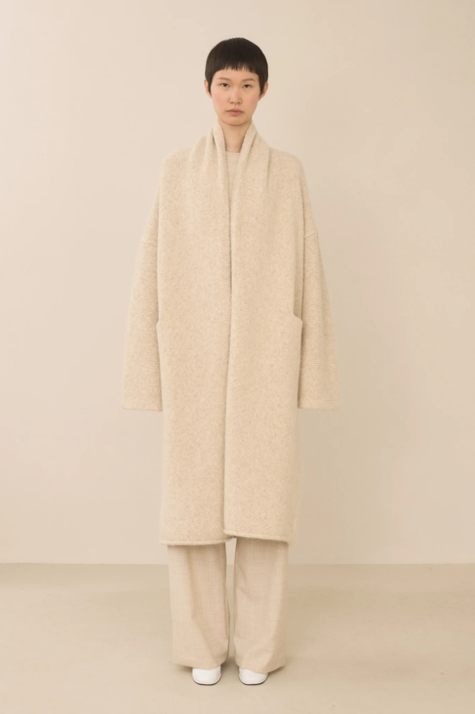 LAUREN MANOOGIAN FW24 LONG SHAWL CARDIGAN ERCU